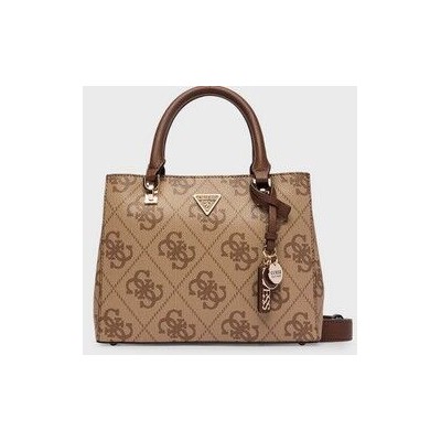 Bolso Guess Mujer Noelle Logo 4G Small Compartment Satchel Latte Logo Brown Ref: SO9672050 LATTE LOGO BROWN