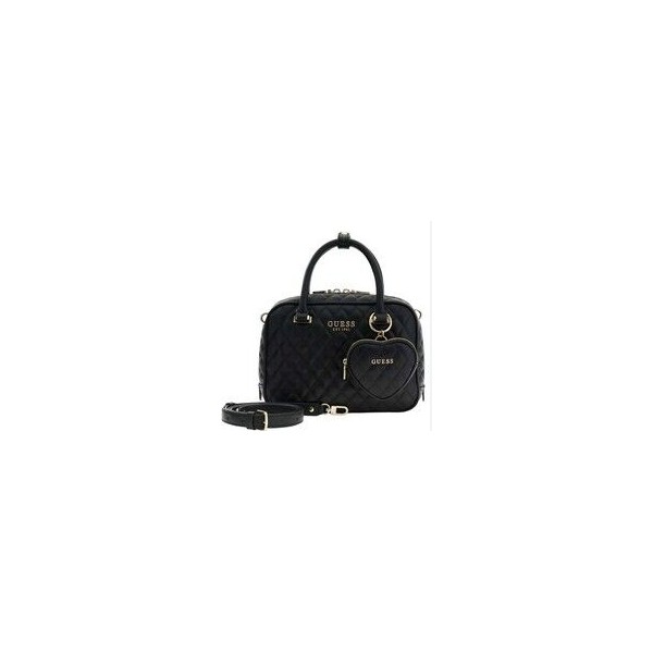 Bolso Guess Mujer Atabey Box Satchel Bag Black Ref: QG989405 BLACK