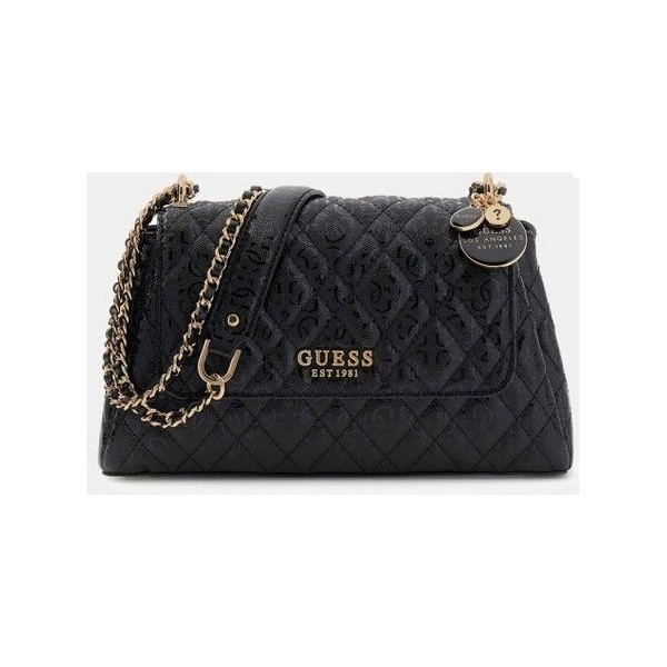 Bolso Guess Mujer Isemay Convertible Crossbody Flap Bag Black Ref: GG962821 BLACK