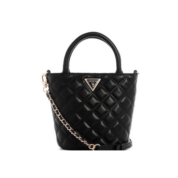 Bolso Guess Mujer Mini Tote Giully ll Bucket Crossbody Bag Black Ref: QG9673760 BLACK