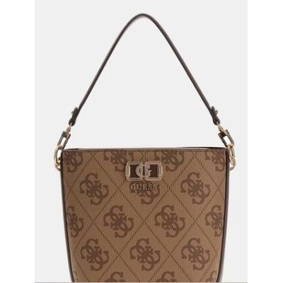 Bolso Guess Mujer Tipo Bucket Con Logotipo Crossbody Karnilla Logo Latte Brown Ref: OS991010 LATTE LOGO BROWN