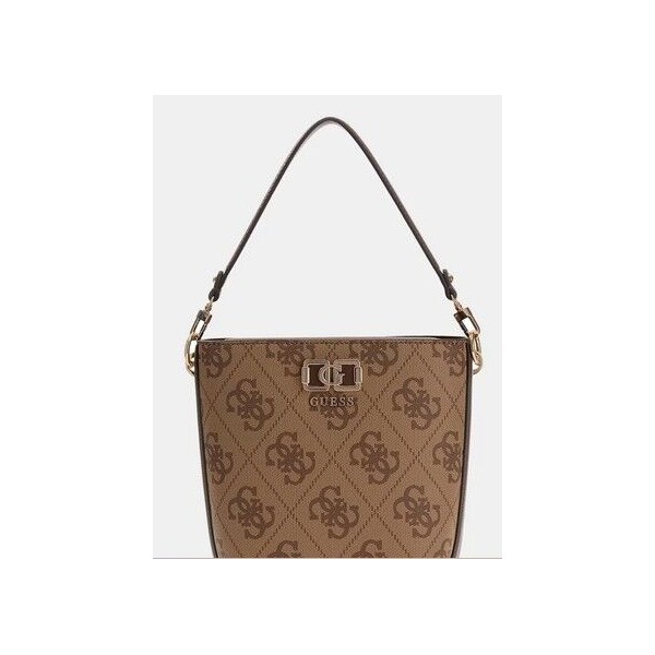 Bolso Guess Mujer Tipo Bucket Con Logotipo Crossbody Karnilla Logo Latte Brown Ref: OS991010 LATTE LOGO BROWN