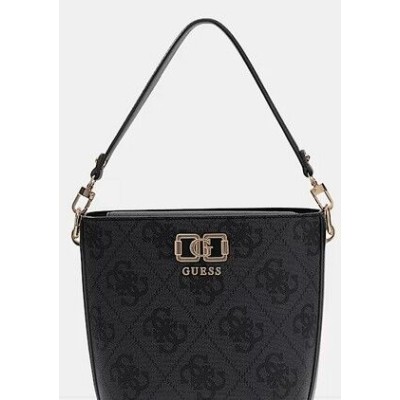 Bolso Guess Mujer Tipo Bucket Con Logotipo Crossbody Karnilla Coal Logo Ref: OS991010 COAL LOGO