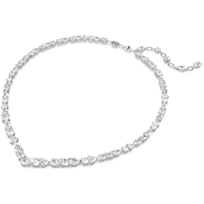 Collar Swarovski Mesmera Cortes Mixtos Blanco Rodiado Ref: 5665242