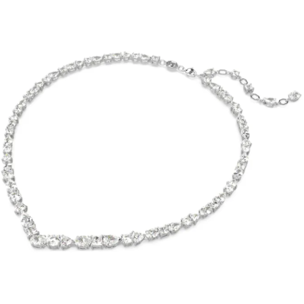 Collar Swarovski Mesmera Cortes Mixtos Blanco Rodiado Ref: 5665242