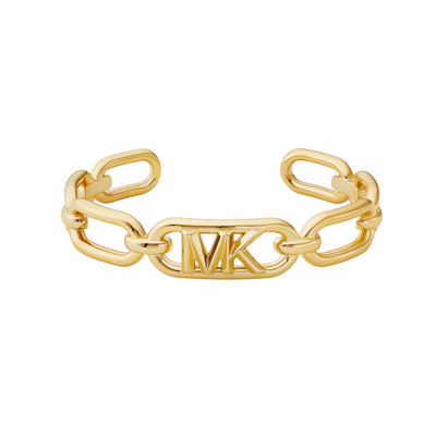 Brazalete Michael Kors Mujer Premium Statement Link Acero Dorado Ref: MKJ828800710
