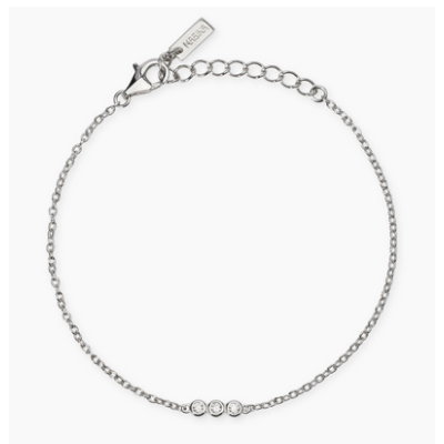 Pulsera Mabina My Diamond Trilogy Con Diamante De Laboratorio 0,08CT Plata De Ley Ref: 534073