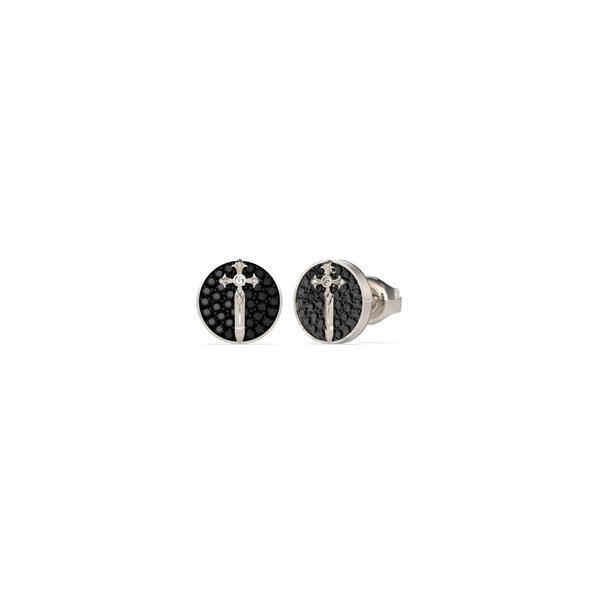 Pendientes Guess Caballero Rebelde Con Cristales Ref: JUME05082JWSTT-U