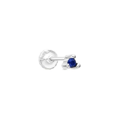 Piercing Luxenter Plata Circonita Zafiro Plata De Ley Baño De Rodio Ref: PIR2300200