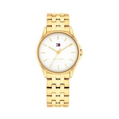 Reloj Tommy Hilfiger Jade Mujer Acero IP Dorado 30mm Ref: 1782773