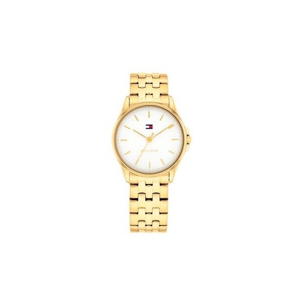 Reloj Tommy Hilfiger Jade Mujer Acero IP Dorado 30mm Ref: 1782773