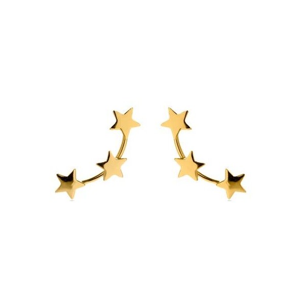Pendientes de Plata de Ley 925 acabados en oro amarillo 18K - Essential Ref:EZ070Y99900