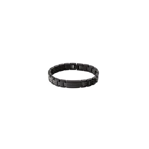 Pulsera Tommy Hilfiger Parker Caballero Acero Negro Ref: 2790667