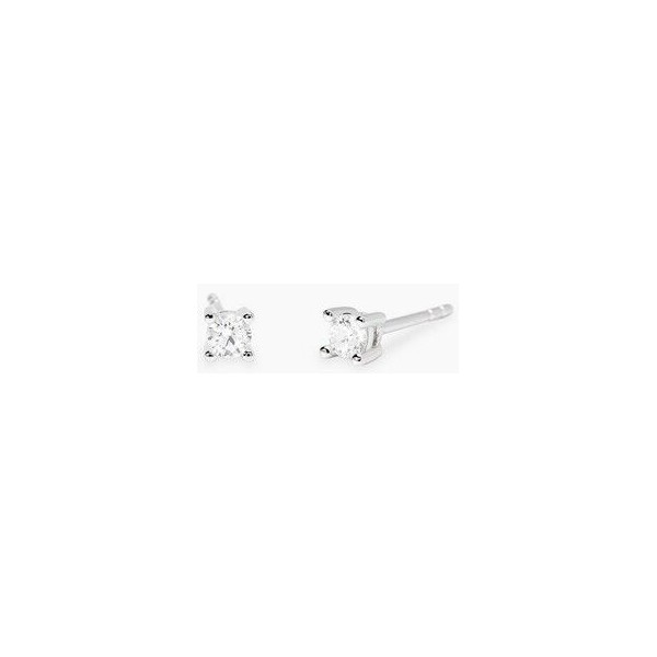 Mabina My Diamond Pendientes de punta ligera con diamantes cultivados en laboratorio 0.1quilates Ref:563892