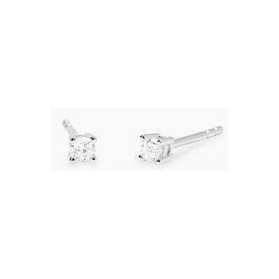 Mabina My Diamond Pendientes de punta ligera con diamantes cultivados en laboratorio 0.06 quilates Ref:563893