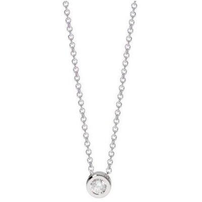 Mabina My Diamond Colgante  De Plata Y Diamante Cultivado 0,14CT FVS Ref:553806