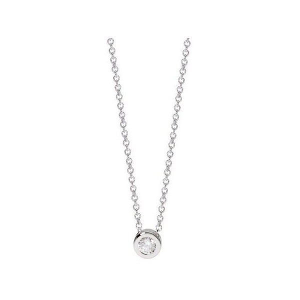 Mabina My Diamond Colgante  De Plata Y Diamante Cultivado 0,14CT FVS Ref:553806