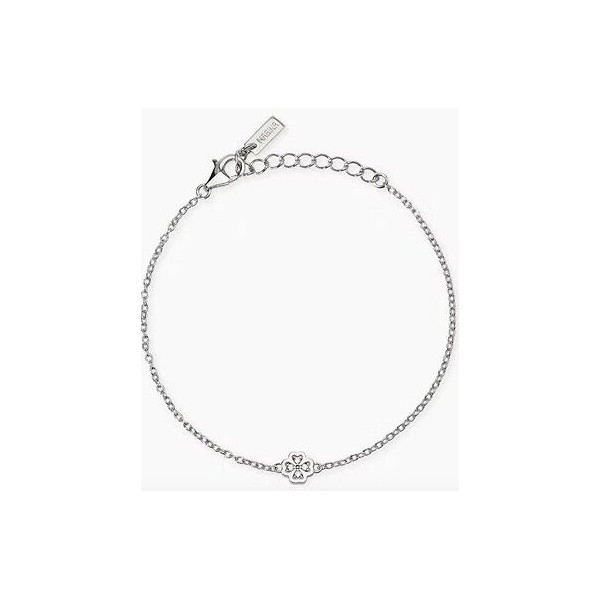 Mabina My Diamond Pulsera plata 925 Tréblol y diamante de laboratorio 0,04 cts Ref:534070