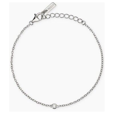 Mabina My Diamond Pulsera plata 925 Punto De  Luz y diamante de laboratorio 0,09 cts Ref:534077