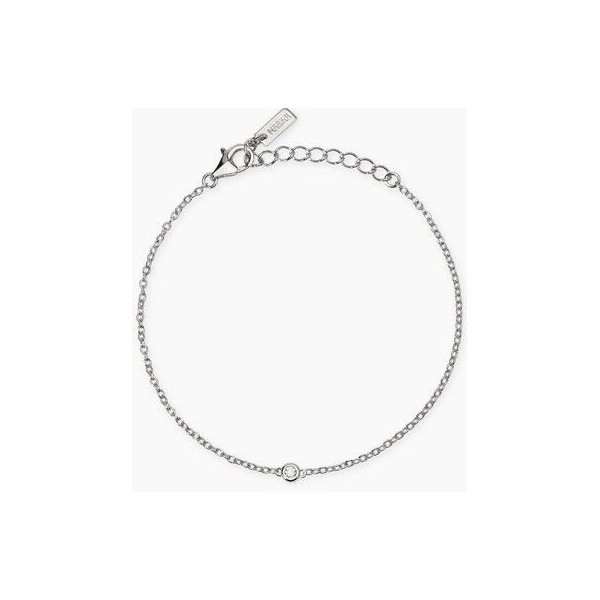 Mabina My Diamond Pulsera plata 925 Punto De  Luz y diamante de laboratorio 0,09 cts Ref:534077