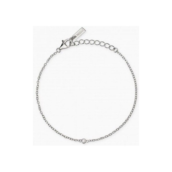 Mabina My Diamond Pulsera plata 925 Punto De Luz y diamante de laboratorio 0,09 cts Ref:534074