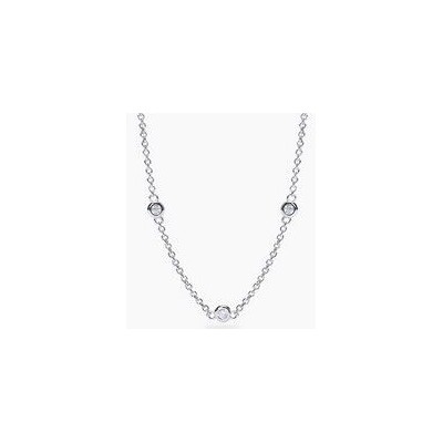 Mabina My Diamond Collar Lungo Diamante Laboratorio Plata 925 Ref:553815