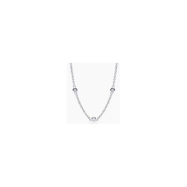 Mabina My Diamond Collar Lungo Diamante Laboratorio Plata 925 Ref:553815