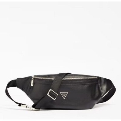 Guess riñonera caballero certosa saffiano smart bumbag black Ref: HMECSAP3131-BLA