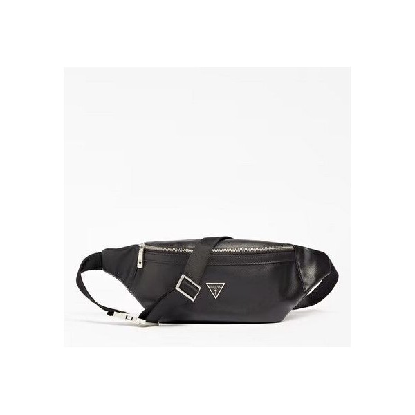 Guess riñonera caballero certosa saffiano smart bumbag black Ref: HMECSAP3131-BLA
