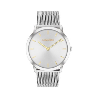 Reloj Calvin Klein Exceptional Caballero Malla Milanesa Acero 37mm  Ref: 25300001