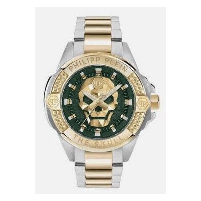 Reloj De Cuarzo Philipp Plein The Skull, Para Hombre, Caja44 mm, Acero Bicolor Ref:PWAAA2825