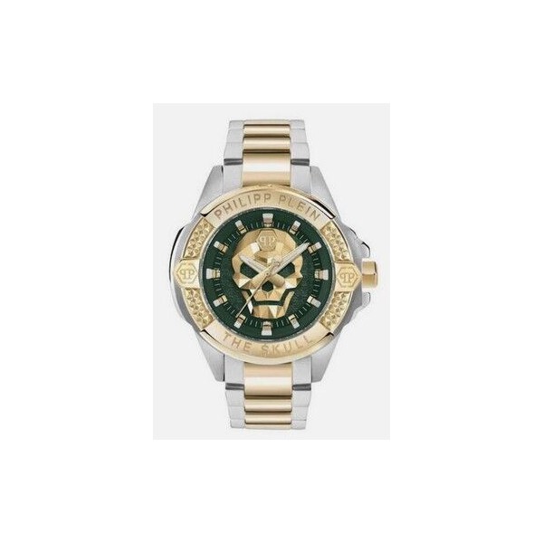 Reloj De Cuarzo Philipp Plein The Skull, Para Hombre, Caja44 mm, Acero Bicolor Ref:PWAAA2825