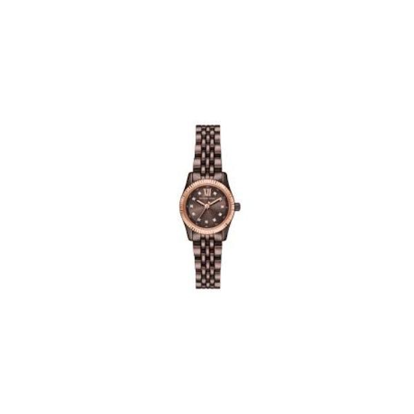 Reloj Michael Kors Lexigton Mujer Acero Ip Marrón 26mm Ref: MK4844