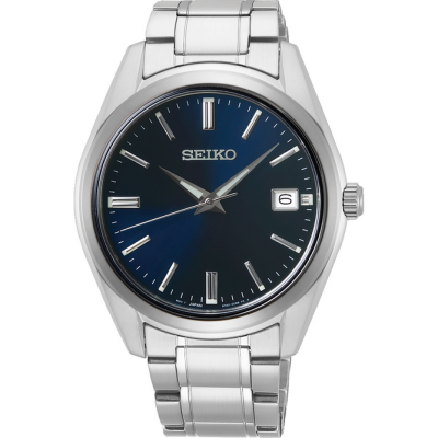 Reloj Seiko Caballero Clásico Acero Esfera Azul Marino Cristal Zafiro 40,2mm Ref: SUR309P1