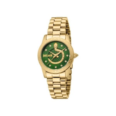 Reloj Just Cavalli Mujer Eterna Yellow Gold Green Ref: JC1L359M0065