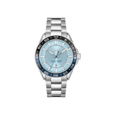 Reloj Boss Caballero Runner Acero Esfera Celeste 43mm Ref: 1514207