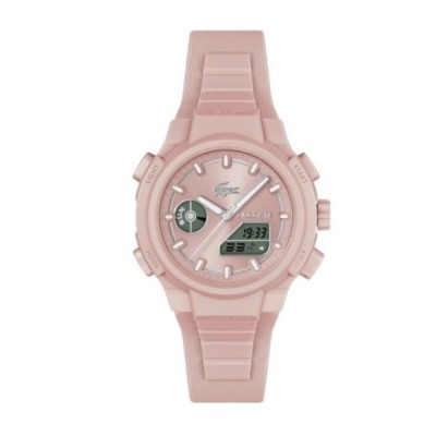 Reloj Lacoste LC33 Mujer Silicona Rosa Nude 40mm Ref: 2001429