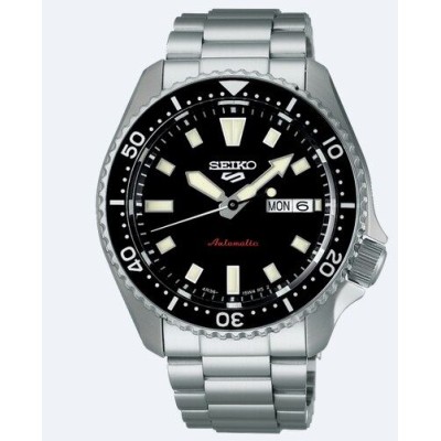 Reloj Seiko Caballero 5 Sports SKX Street Style Esfera Negra 42,5mm Ref: SRPL85K1