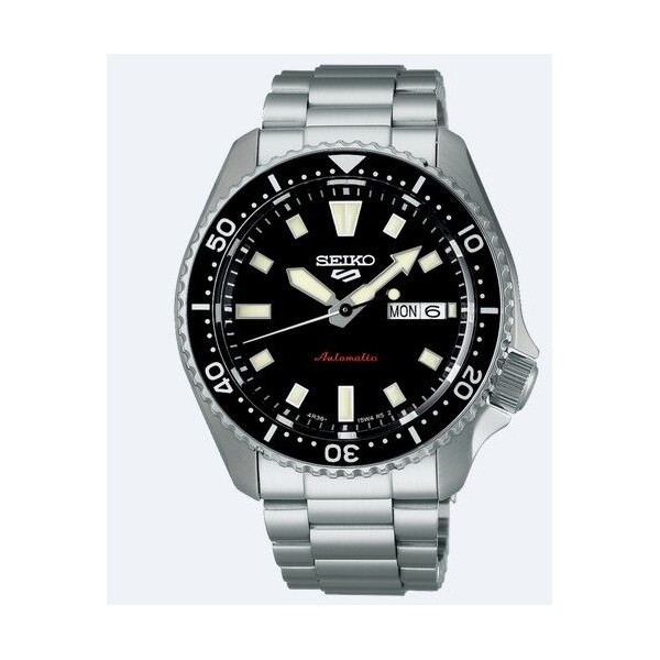 Reloj Seiko Caballero 5 Sports SKX Street Style Esfera Negra 42,5mm Ref: SRPL85K1