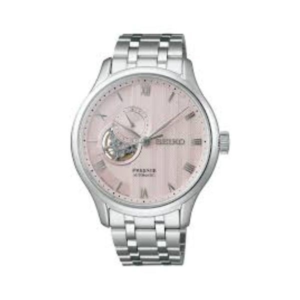 Reloj Seiko Caballero Presage Japanese Garden Acero 41,8mm Cristal Zafiro Doble Curvatura Ref: SSA465J1