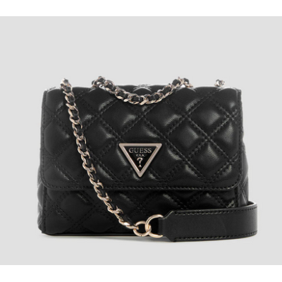 Bolso Guess Mujer Giully II Mini Convertible Crossbody Bag Black Ref: QG967374 BLACK