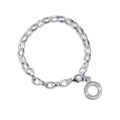 THOMAS SABO X0032-001-12-L PULSERA CHARM CLUB CLASSIC GRANDE 20CMS