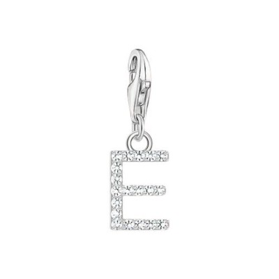 COLGANTE DE MUJER THOMAS SABO CHARM LETRA E REF: 1945-051-14