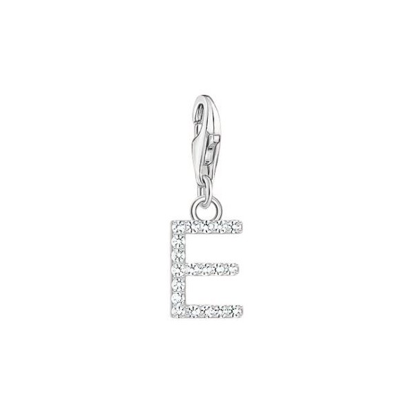 COLGANTE DE MUJER THOMAS SABO CHARM LETRA E REF: 1945-051-14