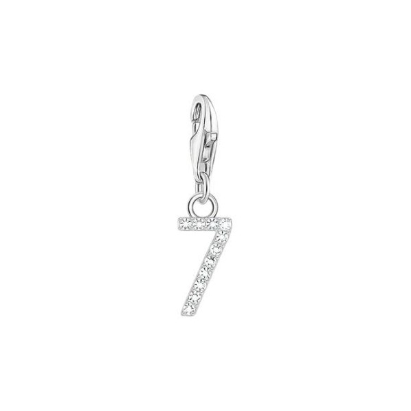 COLGANTE DE MUJER THOMAS SABO CHARM NÚMERO 7 REF. 213105121