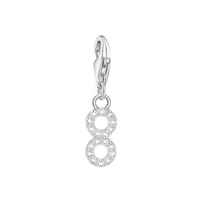 COLGANTE THOMAS SABO CHARM NÚMERO 8 MUJER REF. 213205121