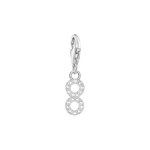 COLGANTE THOMAS SABO CHARM NÚMERO 8 MUJER REF. 213205121