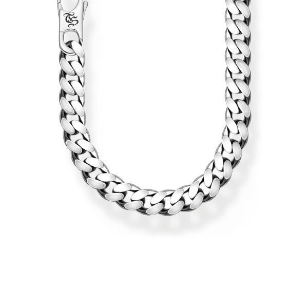 Cadena Thomas Sabo Hombre Blindada 55cms Plata De Ley Ref: KE2324-637-21-L55