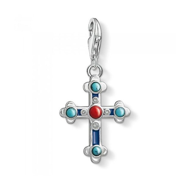 THOMAS SABO 1466-335-7 CHARM COLGANTE CRUZ ÉTNICA