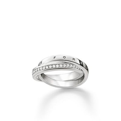 Anillo Thomas Sabo Mujer Together Forever Plata De Ley Ref: TR2099-051-14-54